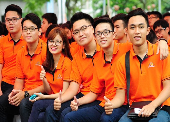 May áo thun đồng phục giá rẻ tại Dony