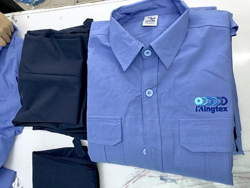 CÔNG TY KINGTEX TẠI TỈNH LONG AN ĐẶT TIẾP ĐỒNG PHỤC BẢO VỆ & ÁO THUN 5