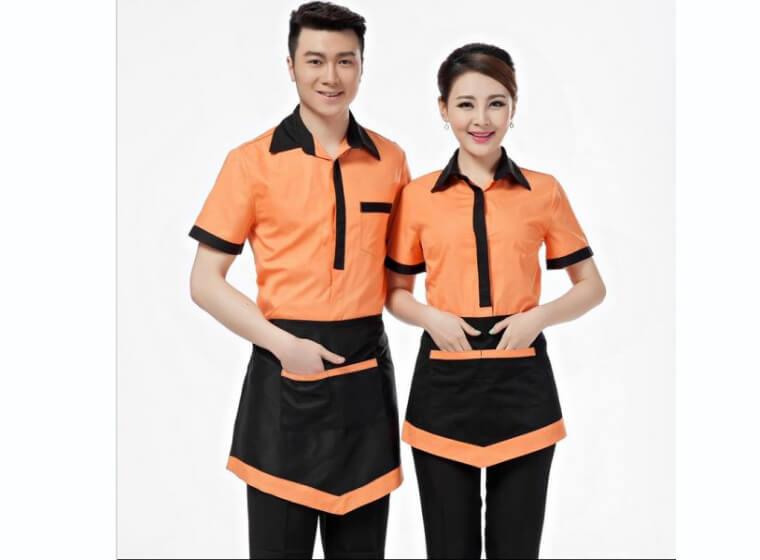 Mẫu đồng phục tạp dề đẹp 2 Mẫu đồng phục tạp dề đẹp 2