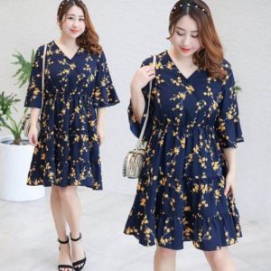 Đầm xoè tự nhiên cho nàng mập