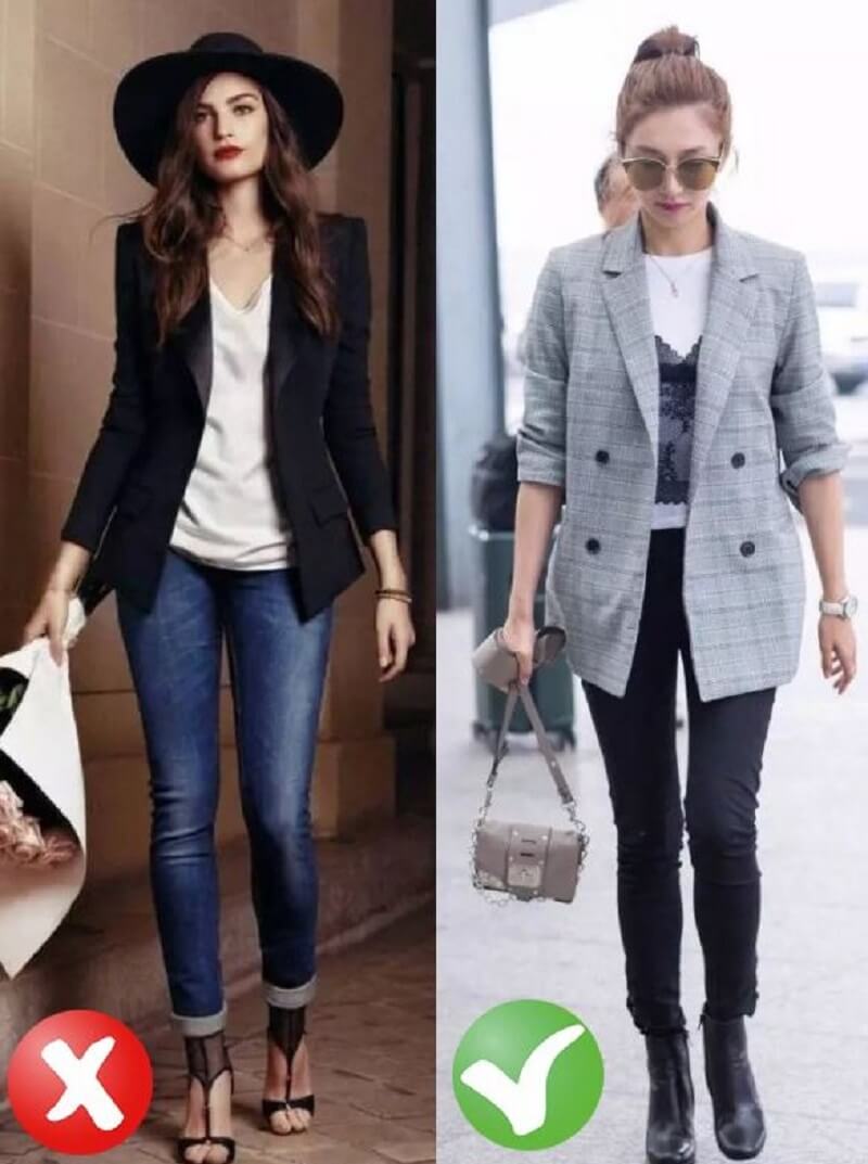 Vest và blazer hoàn toàn khác nhau