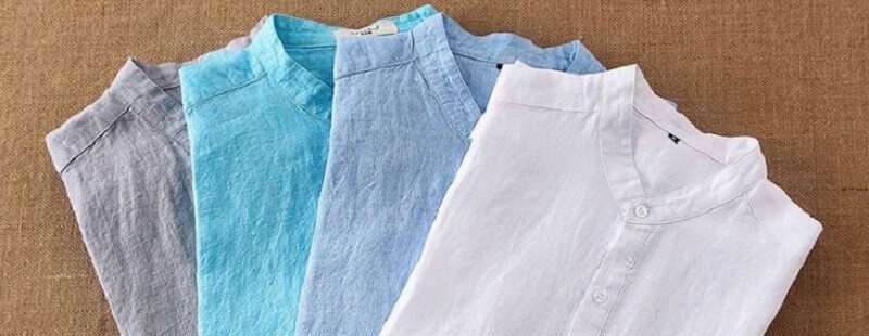 Vải linen được ứng dụng nhiều trong quần áo mùa hè
