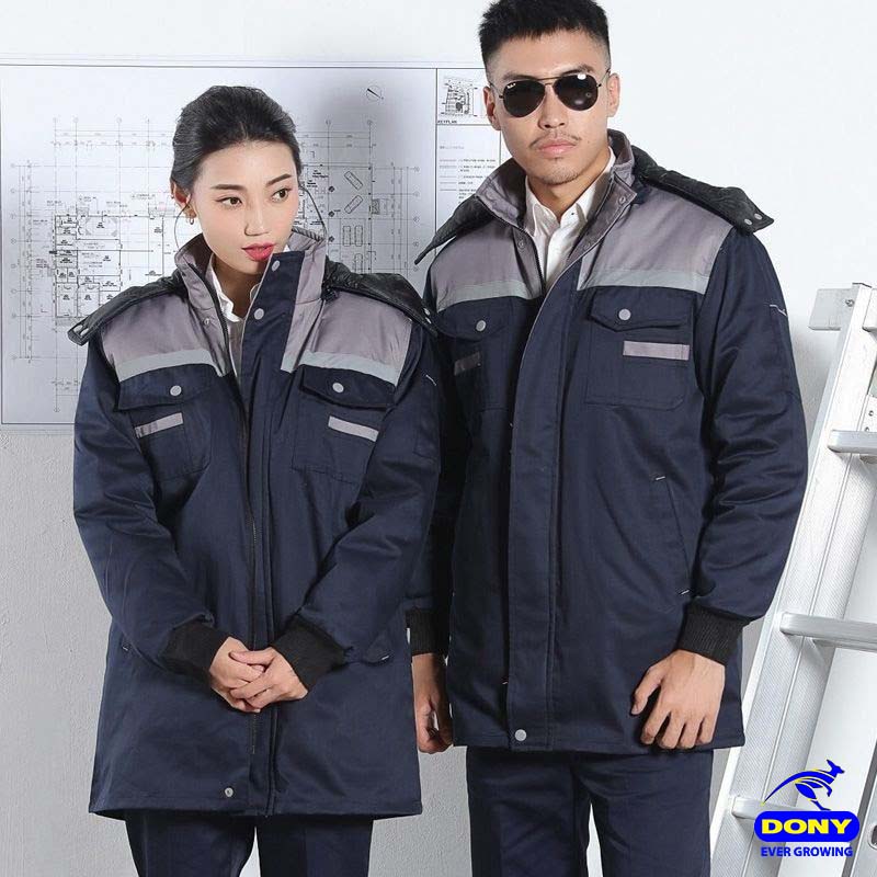 Đồng phục áo khoác bảo hộ lao động vào mùa đông