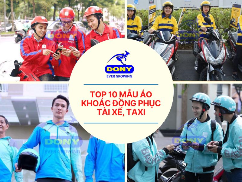 TOP 10 Mẫu Áo Khoác Đồng Phục Tài Xế, Taxi