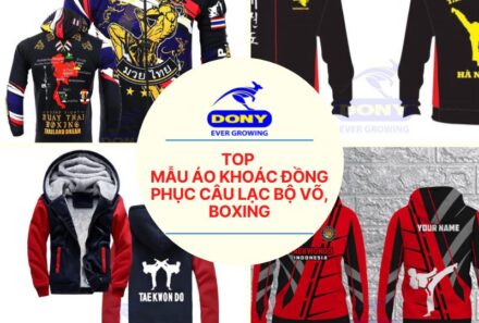 Top 10 Mẫu Áo Khoác Đồng Phục Câu Lạc Bộ Võ, Boxing