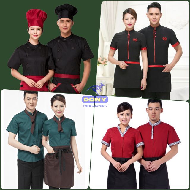 May đồng phục cho nhân viên nhà hàng khách sạn tại Bà Rịa Vũng Tàu