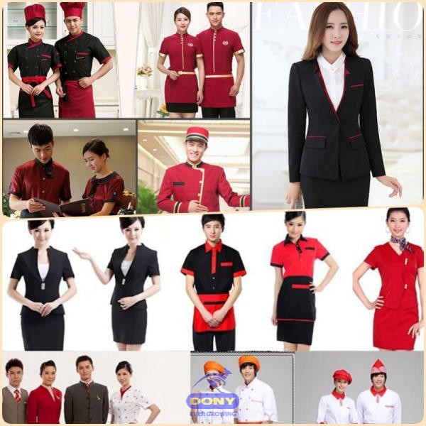 May đồng phục nhà hàng khách sạn đẹp rẻ tại quận Bình Tân