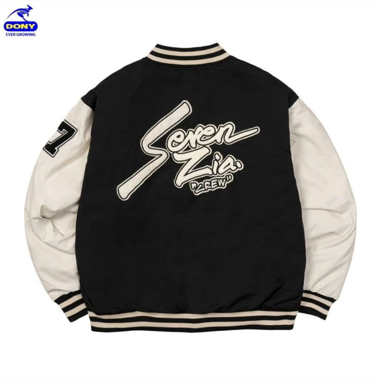 Áo khoác Bomber bóng chày (mẫu 4)