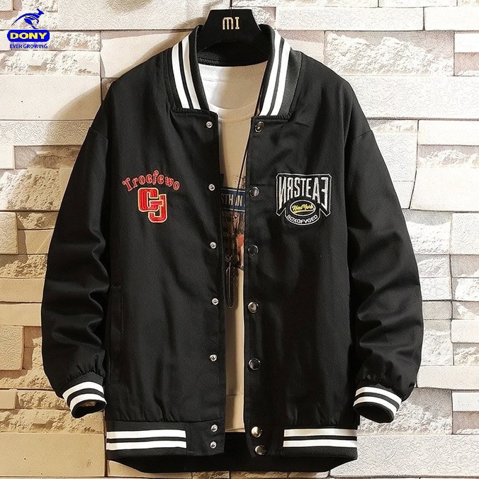 Áo khoác Bomber bóng chày (mẫu 3)