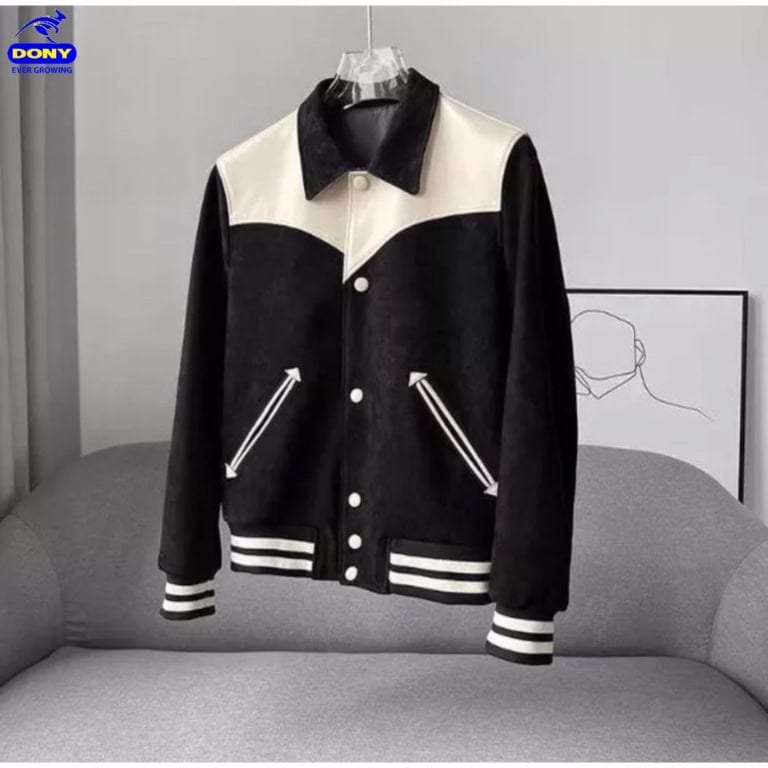 Áo khoác Bomber có cổ (mẫu 4)