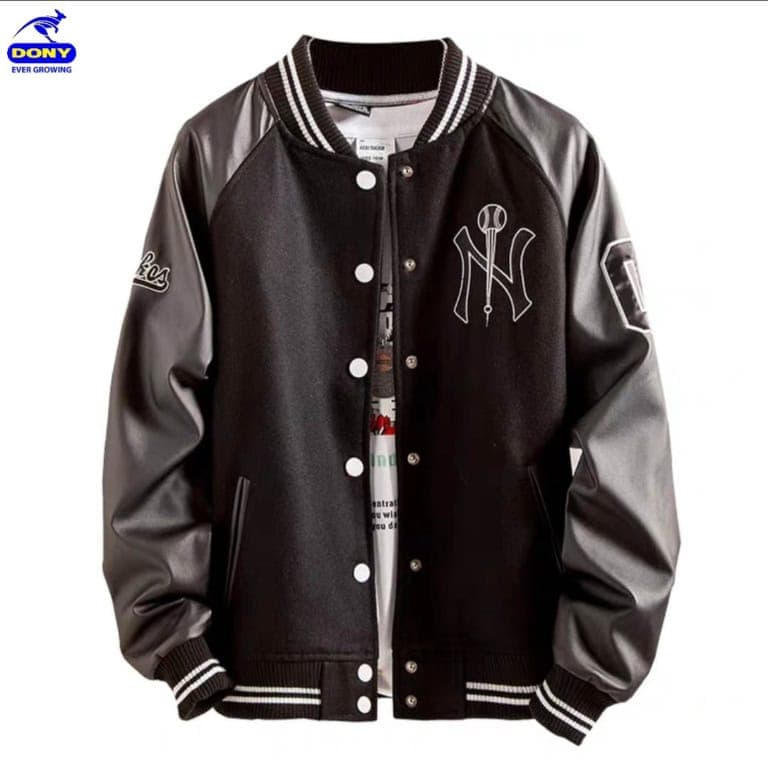Áo khoác Bomber giả da (mẫu 3)