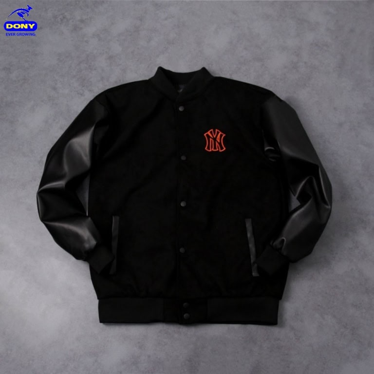 Áo khoác Bomber giả da (mẫu 1)