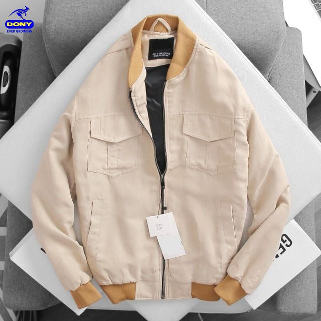 Áo khoác Bomber da lộn (mẫu 3)