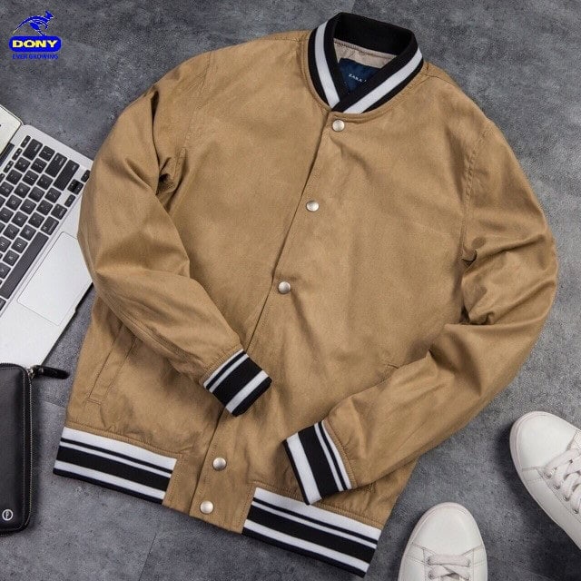 Áo khoác Bomber da lộn (mẫu 2)