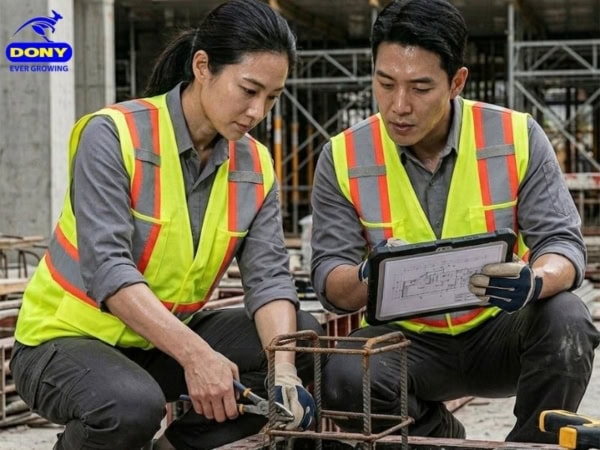 Đồng Phục Công Nhân Gile Phản Quang An Toàn Bền Đẹp