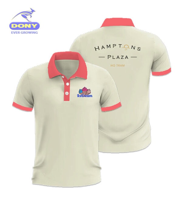 Áo thun đồng phục cổ trụ