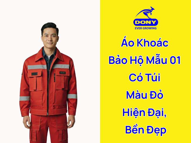 Áo khoác bảo hộ mẫu 01
