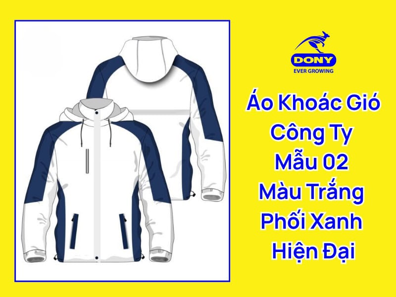 áo khoác gió công ty mẫu 2
