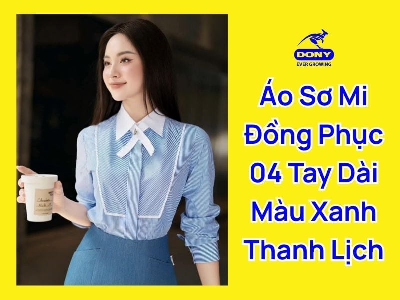 áo sơ mi đồng phục tay dài