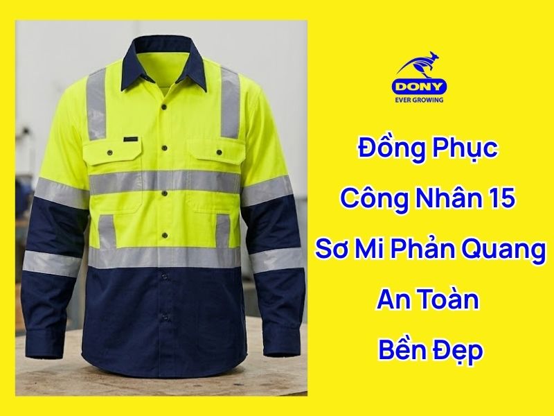 đồng phục sơ mi phản quang