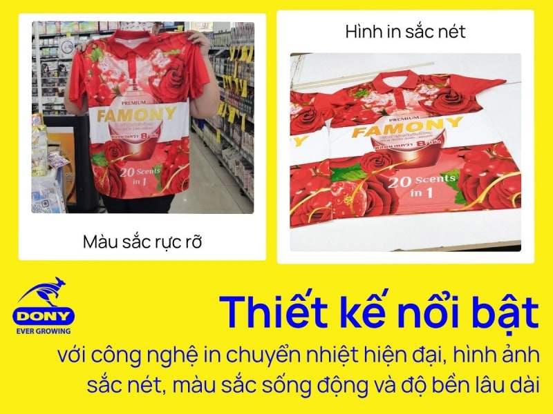 ao thun dong phuc in tran than famony do 3