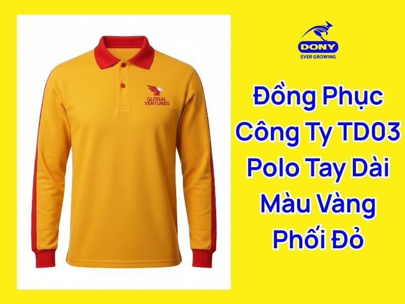 áo thun polo đồng phục tay dài