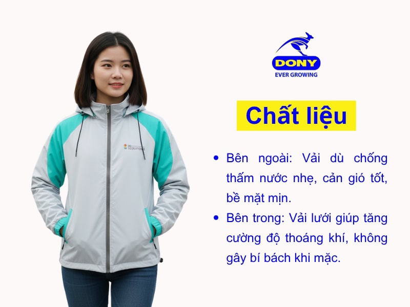 chat lieu ao khoac gio cong ty mau 6
