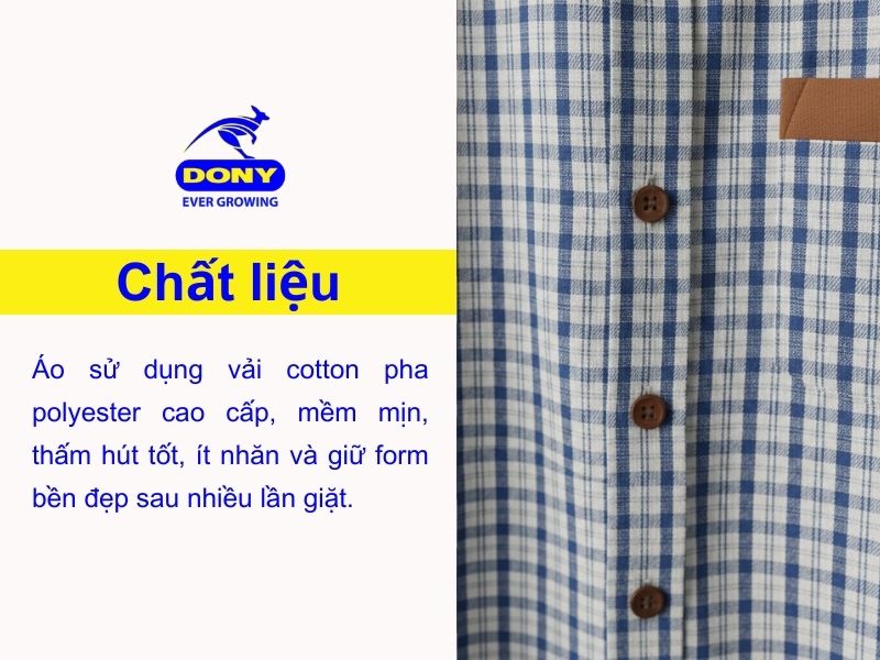 chat lieu ao so mi caro