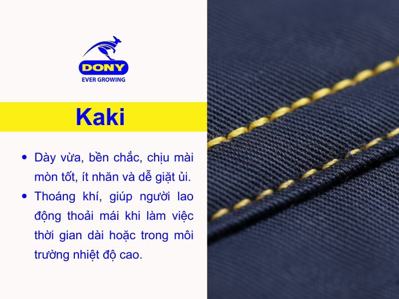 chat lieu dong phuc bao ho tay ngan