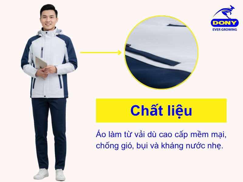 chat lieu may ao khoac gio cong ty 2