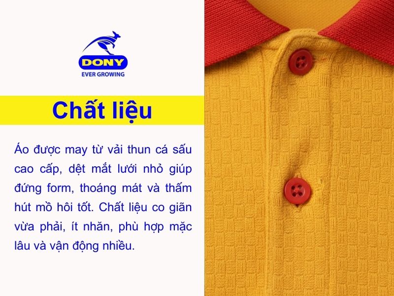 chat lieu vai ao thun polo tay dai