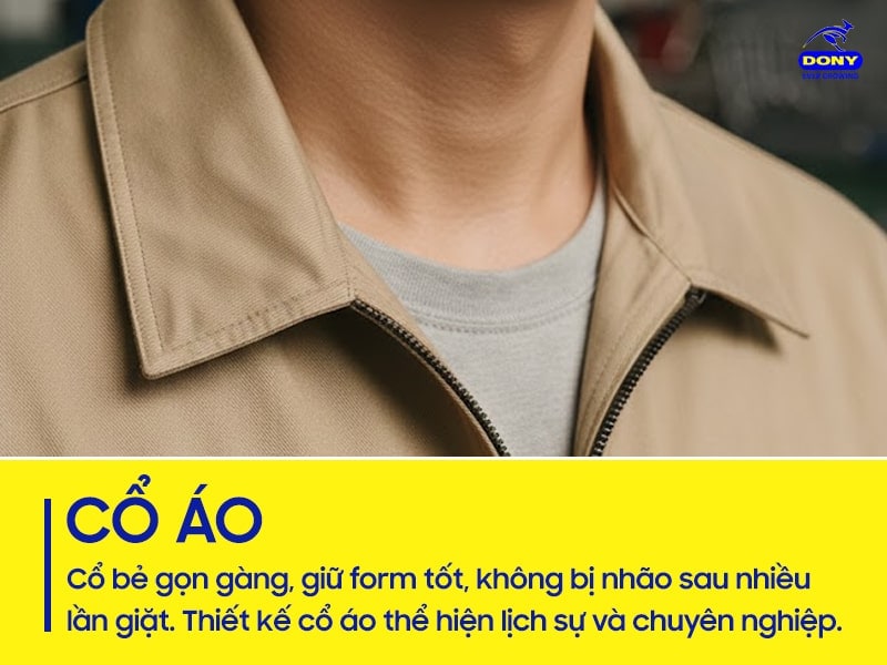 co ao dong phuc cong nhan co khi