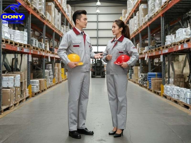 Màu sắc đồng phục bảo hộ lao động 1