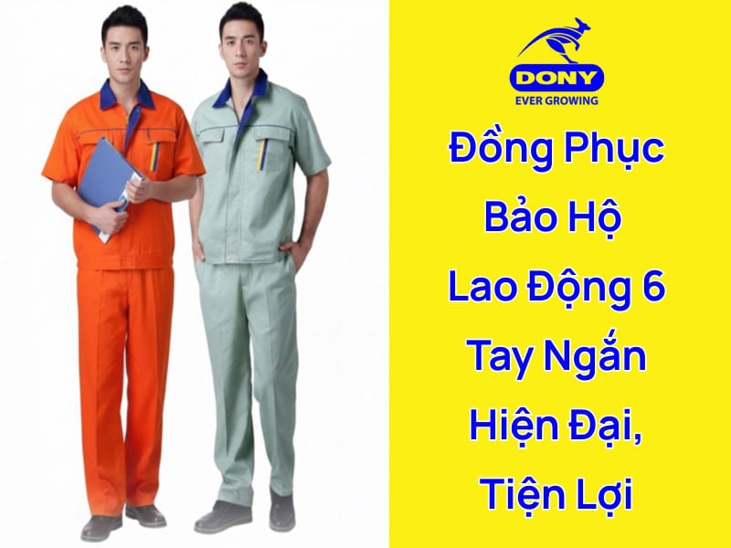 đồng phục bảo hộ tay ngắn
