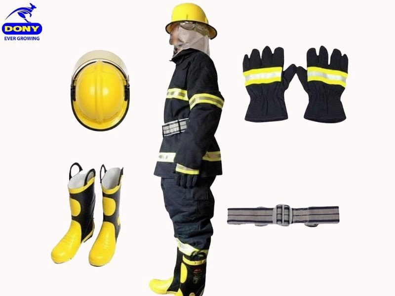 Set đồng phục công nhân màu đen – vàng