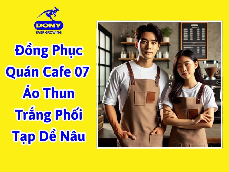 đồng phục quán cafe 07