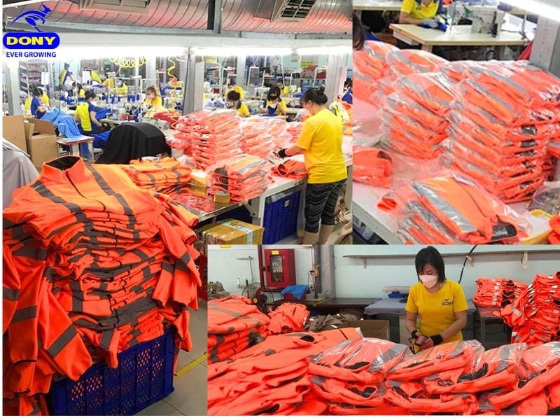 DONY nhận may đồng phục công nhân xây dựng chất lượng, giá tốt