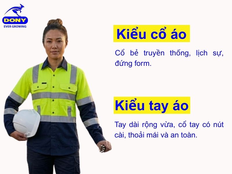 kieu co va tay ao so mi phan quang