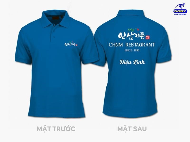 Mẫu áo cá sấu in logo sự kiện – nổi bật trong hoạt động tập thể