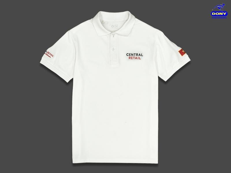 Mẫu áo cá sấu thêu logo cao cấp – bền đẹp và sang trọng