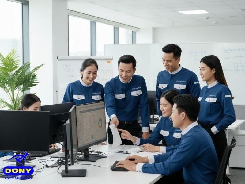 Áo sơ mi SM06 sở hữu phom dáng gọn gàng, đứng form