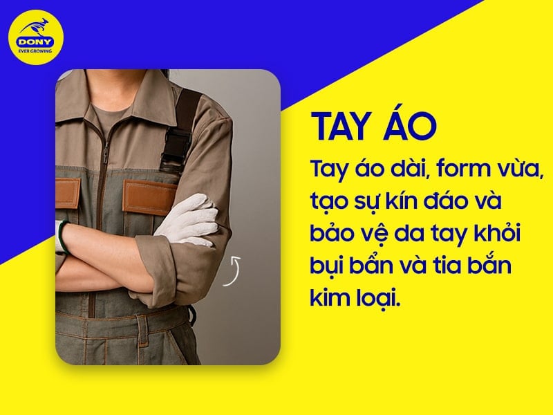 tay ao dong phuc cong nhan co khi 1