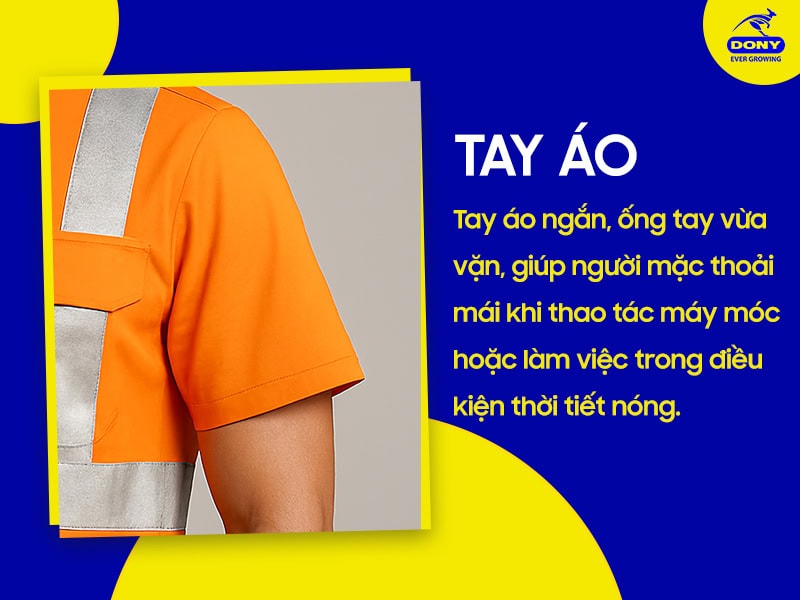 tay ao phan quang mau cam