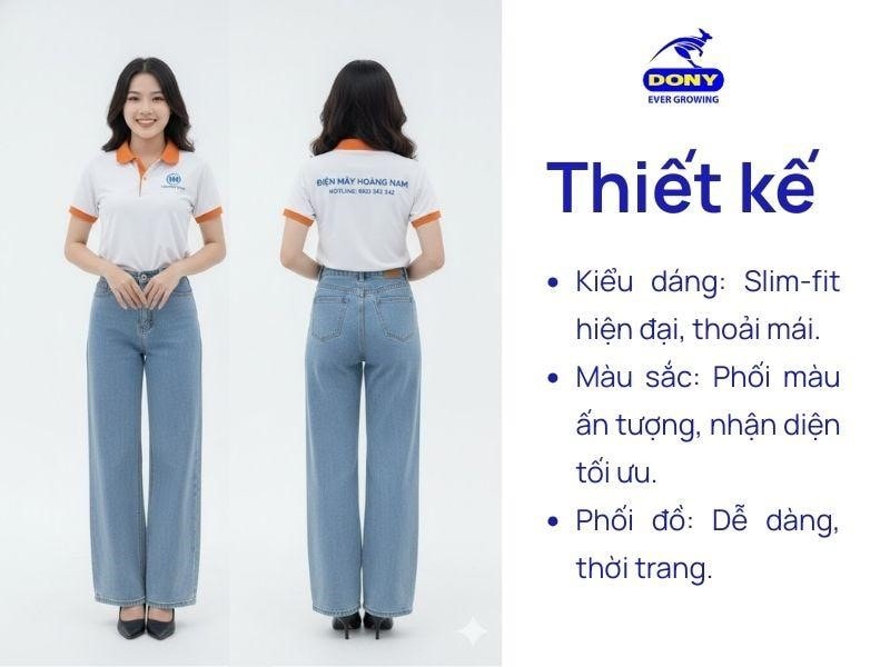 Mẫu áo được thiết kế theo form dáng Slim-fit nhẹ