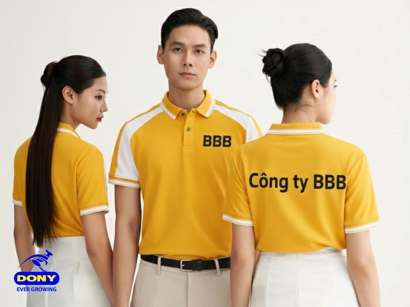 Thiết kế áo polo dáng suông cơ bản, dễ mặc cho nhiều vóc dáng