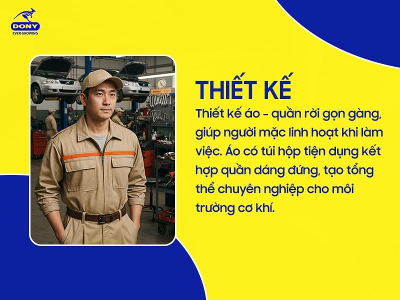 thiet ke dong phuc cong nhan co khi nang dong