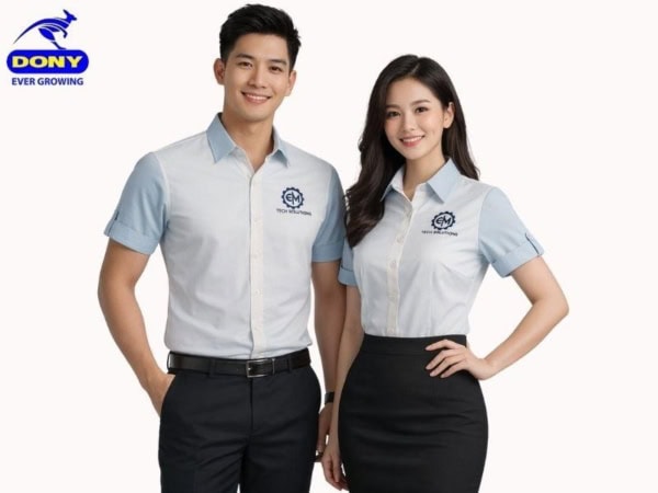 Áo được thiết kế theo form Slim-fit vừa vặn, tôn dáng người mặc