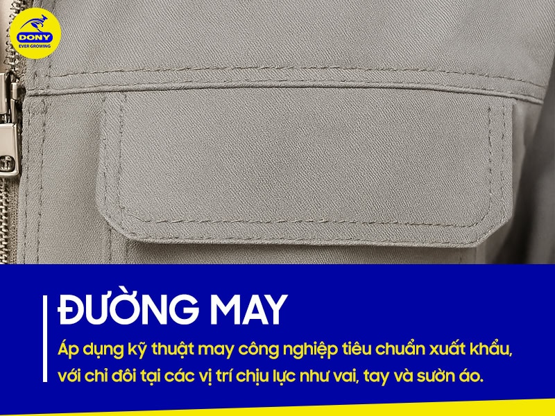 Kỹ thuật may chắc chắn, tỉ mỉ.