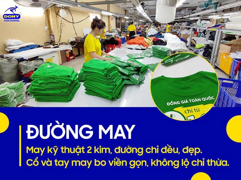 May 2 kim chắc chắn, hoàn thiện gọn gàng.