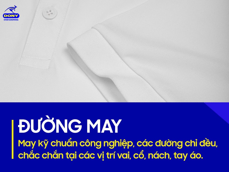 Đường may tỉ mỉ, hoàn thiện kỹ, phù hợp mặc lâu dài.